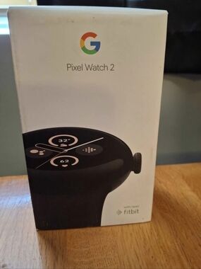 Google - Pixel Watch 2 Smartwatch With Obsidian Active Band